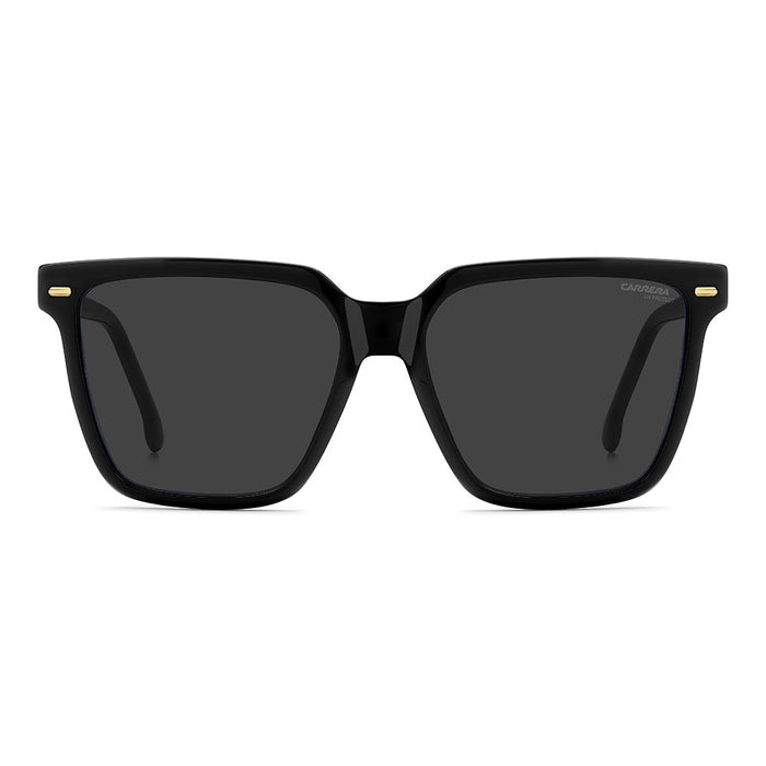 Carrera 3069 Rectangular Frame Sunglasses Black - front view