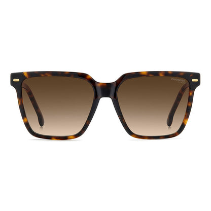 Carrera 3069 Rectangular Frame Sunglasses Havana - front view