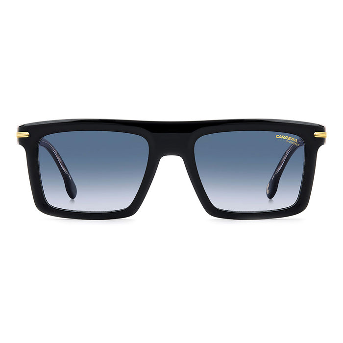 Carrera 364 Rectangular Sunglasses Black Red - front view