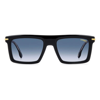 Carrera 364 Rectangular Sunglasses Black Red - front view