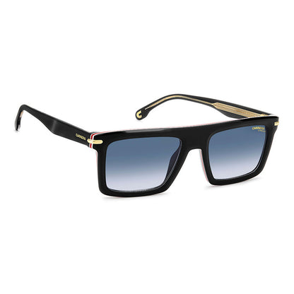 Carrera 364 Rectangular Sunglasses Black Red - side view