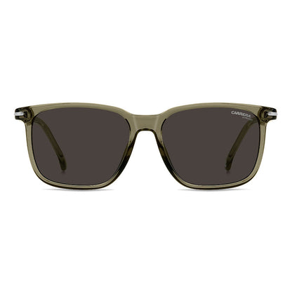 Carrera 367 Rectangular Italian Sunglasses Olive - front view