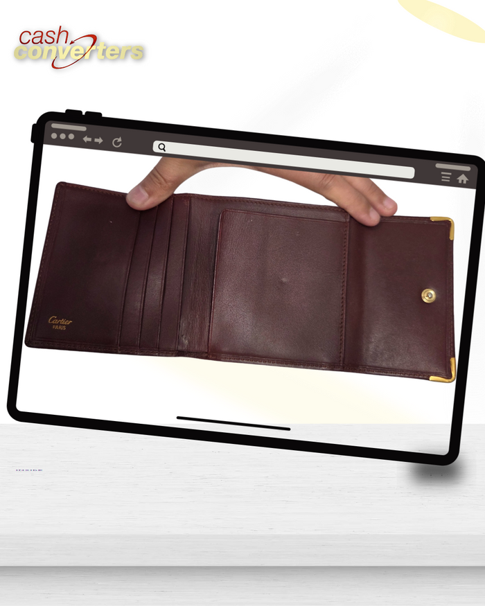Cartier Short Wallet French Style