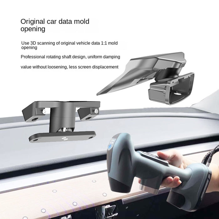 Central Control Screen Modified Four-Direction Rotating Bracket Suitable for 2017-2022 Tesla Model 3 Model Y