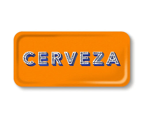 CERVEZA ORANGE TRAY
