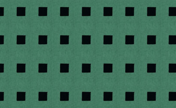 Chalet Embroidered Pillow Cover in Green + Black, Kelly Wearstler Textiles