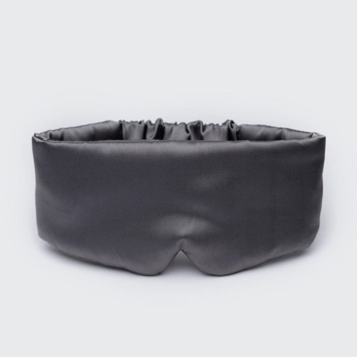 Kitsch Charcoal Satin Pillow Eye Mask | KITSCH
