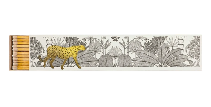 CHEETAH IN WHITE JUNGLE