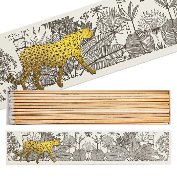 CHEETAH IN WHITE JUNGLE