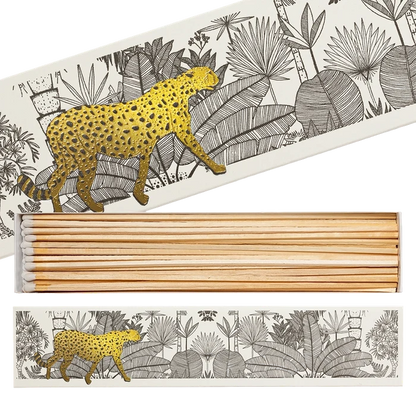 CHEETAH IN WHITE JUNGLE