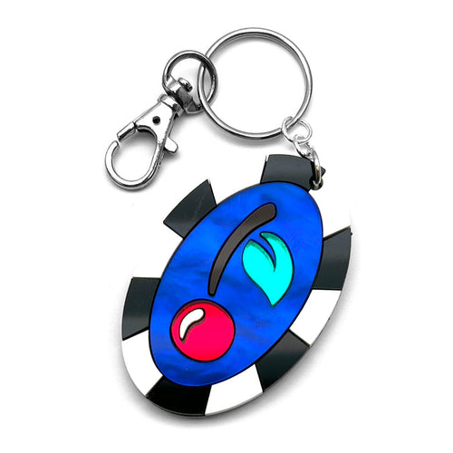 Cherry Oval Bag Charm