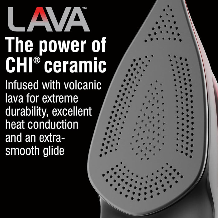 CHI 13130 Lava Iron - Factory serviced with Home Essentials Warranty