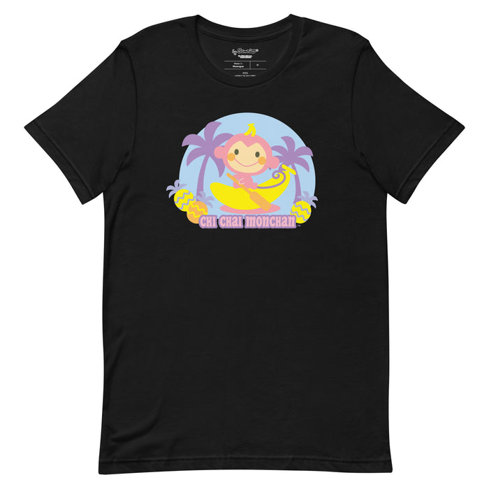 Chi Chai Monchan Banana Boat Tee Apparel Printful Black XS