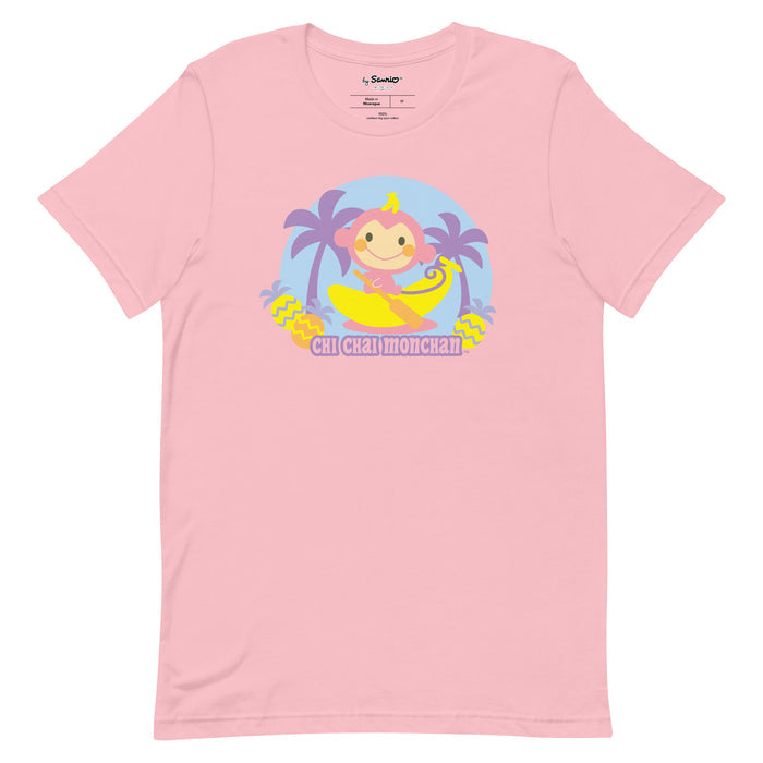 Chi Chai Monchan Banana Boat Tee Apparel Printful Pink S