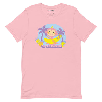 Chi Chai Monchan Banana Boat Tee Apparel Printful Pink S