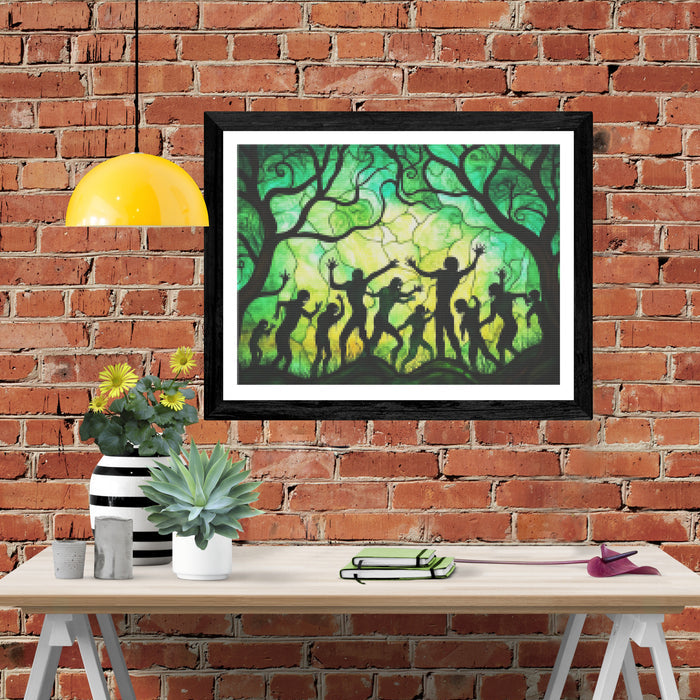 Chilling Zombie Horde