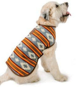 Chilly Dog Dog Blanket Coat Denim Sunset - Dog.Dog.Cat.