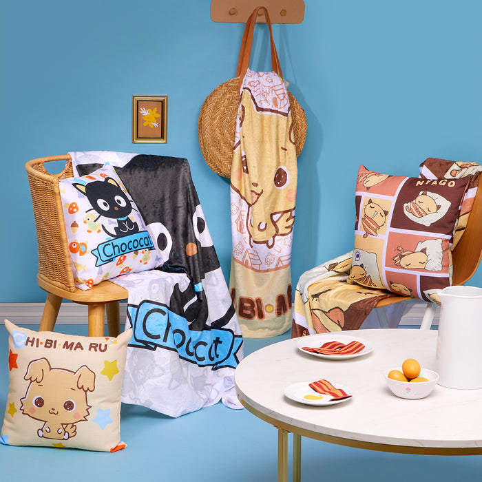 Chococat Classic Throw Blanket Home Goods Printful