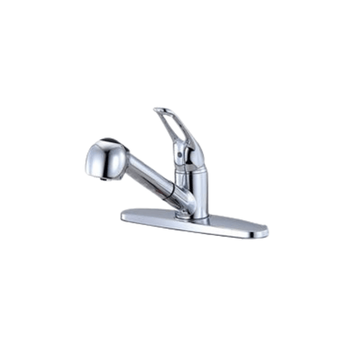 Chrome, Elegantly Crafted, Kitchen Sink Mixer with Sprayer Function - CHGM072 MEGA