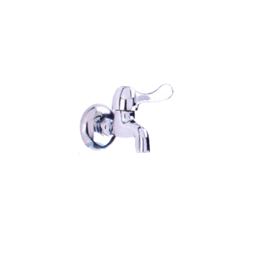 Chrome Tap Bib, Quarter Turn, 1/2" - HUAY1007 MEGA