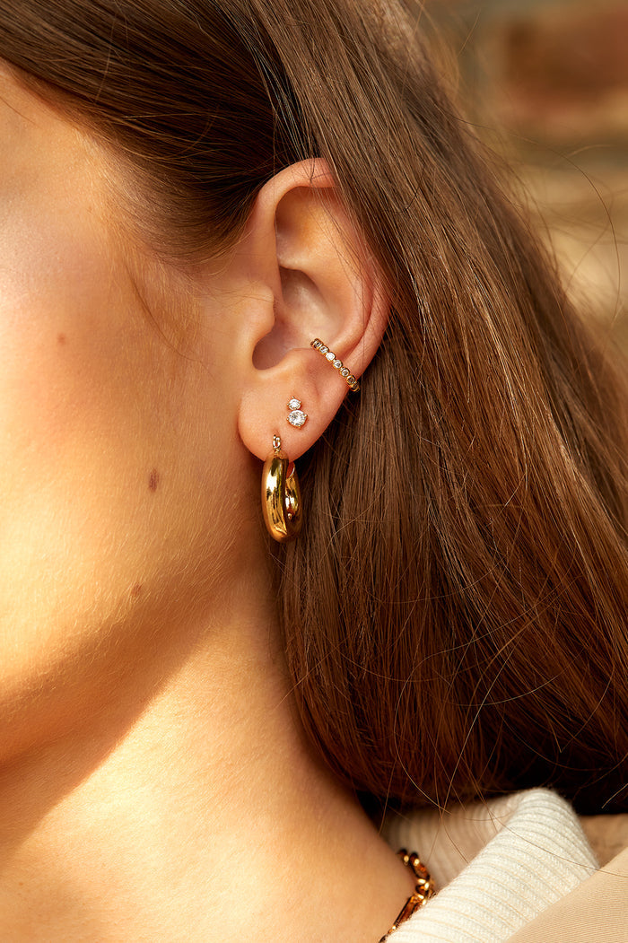 Chubby Hinge Hoops