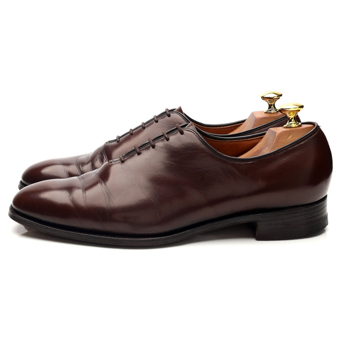 Church's Dark Brown Leather Wholecut Oxford UK 9.5 D