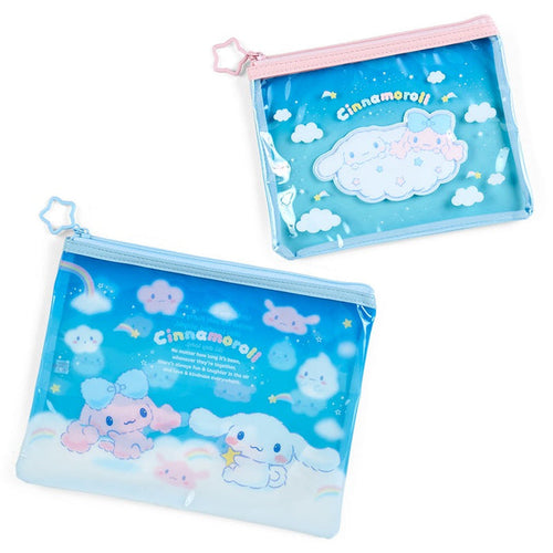 Cinnamoroll 2-Piece Pouch Set (Poron Cloud Series) Bags Japan Original