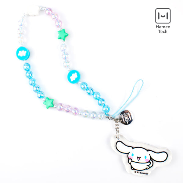 Cinnamoroll Beaded Charm Mobile Phone Wrist Strap Accessory HAMEE