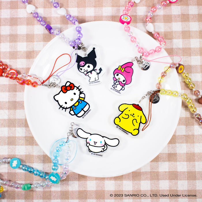 Cinnamoroll Beaded Charm Mobile Phone Wrist Strap Accessory HAMEE