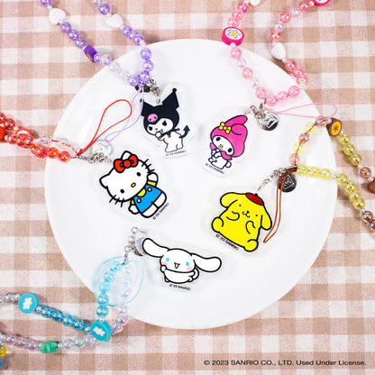 Cinnamoroll Beaded Charm Mobile Phone Wrist Strap Accessory HAMEE
