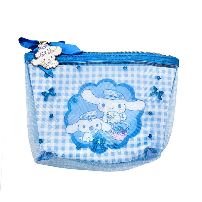 Cinnamoroll Zipper Pouch (Gingham Paperboy Series) Bags Global Original