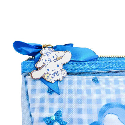 Cinnamoroll Zipper Pouch (Gingham Paperboy Series) Bags Global Original