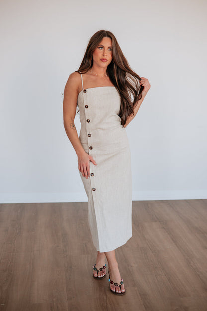Clarinda Linen Dress