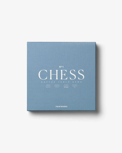 CLASSIC- CHESS, DUSTY BLUE