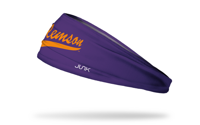 Clemson Tigers: Script Big Bang Lite Headband - View 1