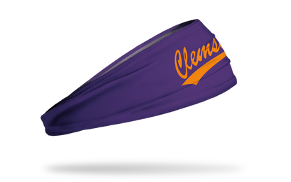 Clemson Tigers: Script Big Bang Lite Headband - View 2