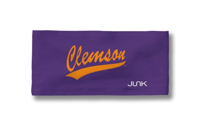 Clemson Tigers: Script Big Bang Lite Headband - View 3