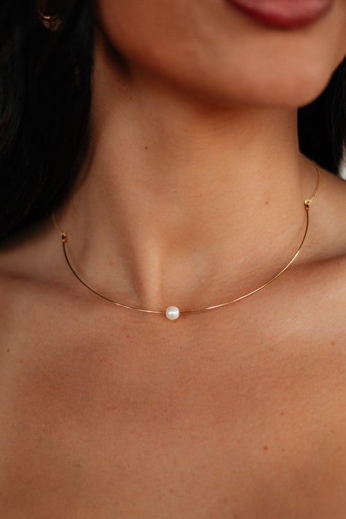 Cleo Pearl Necklace