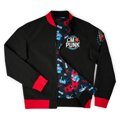 RSVLTS S WWE Jacket Summer Slam "Best in the World"_ Reversible Bomber Jacket Summer Slam "Best in the World"_ Reversible Bomber Jacket