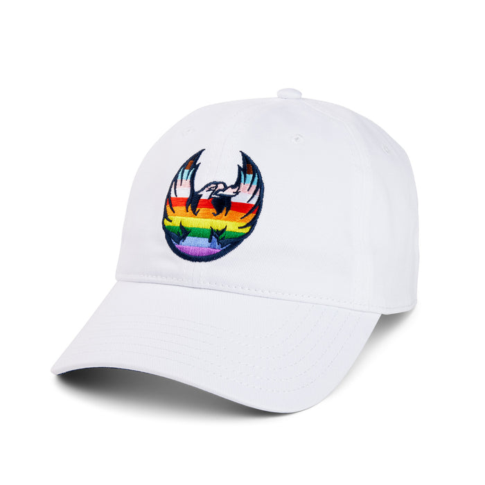 Coachella Valley Firebirds Unstructured Pride White Hat