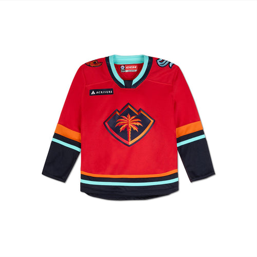 Coachella Valley Firebirds Youth Third Red Alert CCM Jersey