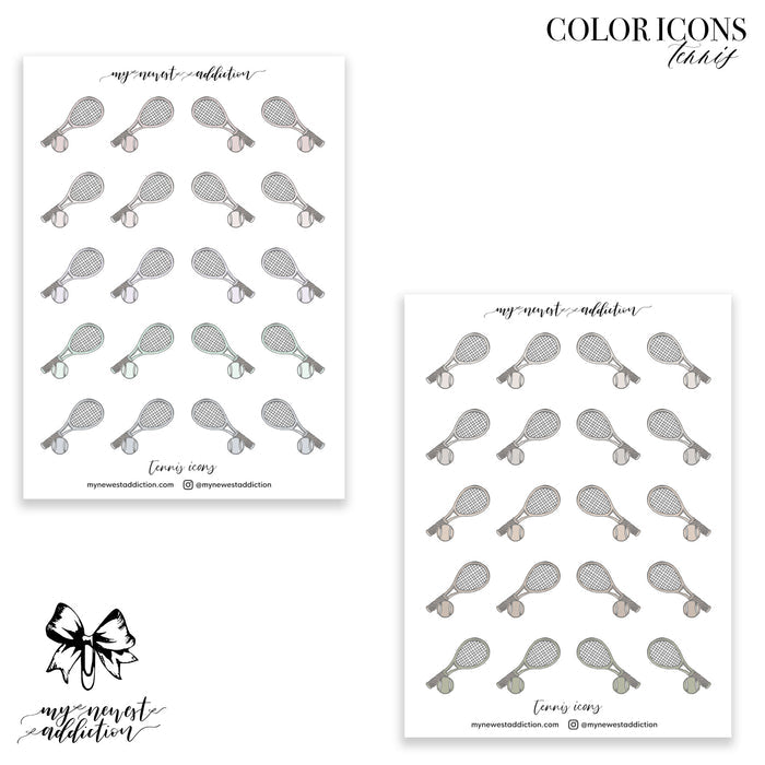COLOR ICONS | TENNIS