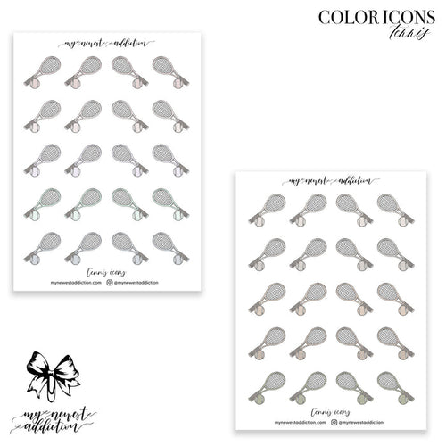 COLOR ICONS | TENNIS