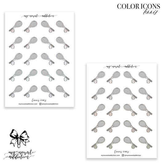 COLOR ICONS | TENNIS