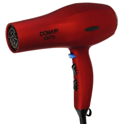 CONAIR 395NC 1875 Watt Velvet Touch Hair Dryer; Red