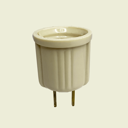 COOPER IVORY 2 PIN ADAPTOR - 736V-BOX MEGA