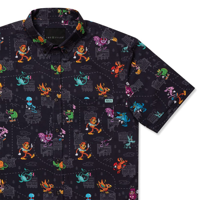 RSVLTS XS RSVLTS Short Sleeve Shirt Cryptid Country – KUNUFLEX Short Sleeve Shirt Sleeve Cryptid Country – KUNUFLEX Short Sleeve Shirt Sleeve