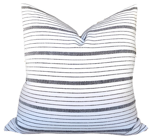 Cusco Stripe Pillow Cover in Natural