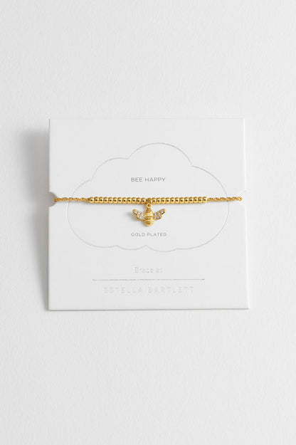 CZ Bee Charm Amelia Bracelet