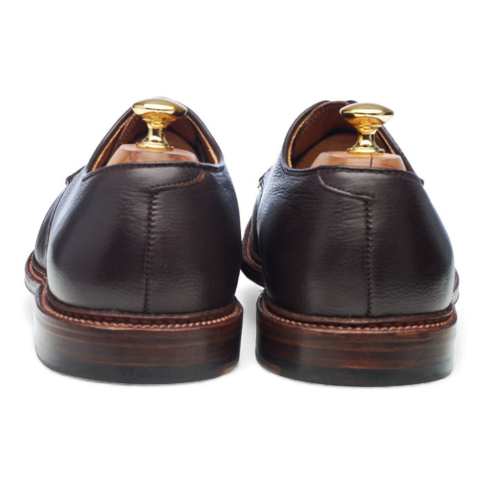 'D7405' Dark Brown Grain Leather Derby UK 11.5 US 12 D